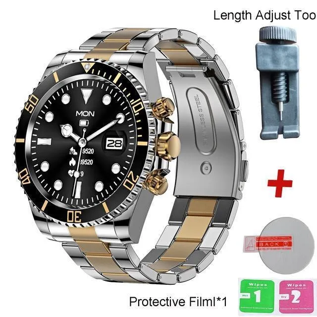 Men's Watch Steel Strap BT Call Smart Watch Rolex Style Business Sports Smart Watch | AW-12