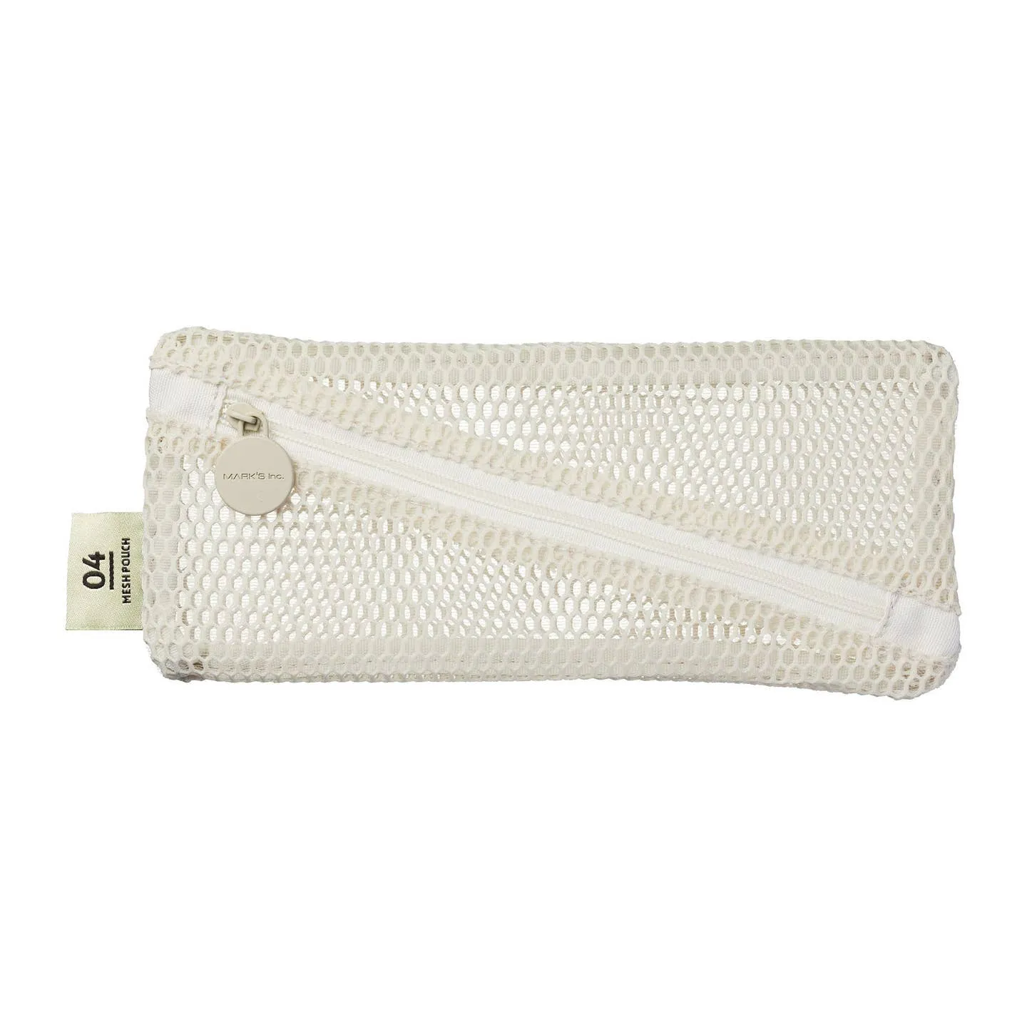 Mesh Pen Case - Ivory