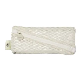 Mesh Pen Case - Ivory