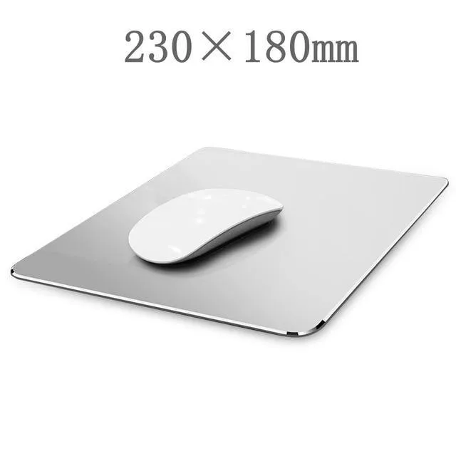 Metal Aluminium Mouse Pad Mat Waterproof Fast and Accurate Control