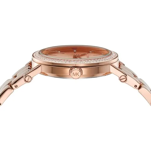 Michael Kors Analog Rose Gold Dial Women's Watch-MK7346