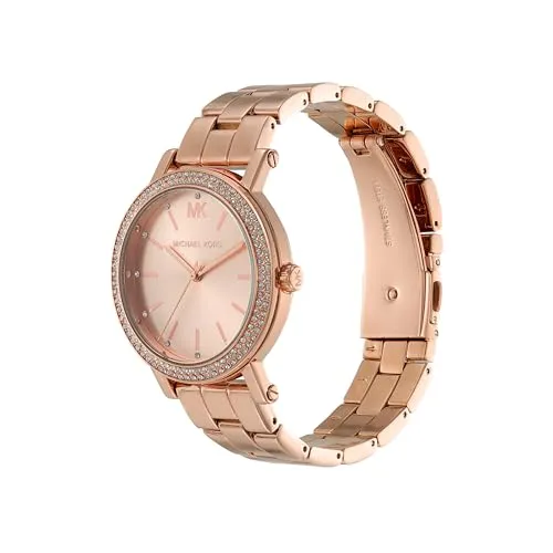 Michael Kors Analog Rose Gold Dial Women's Watch-MK7346