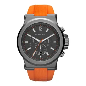 Michael Kors Men's Watch Chronograph Dylan 48mm Orange MK8296