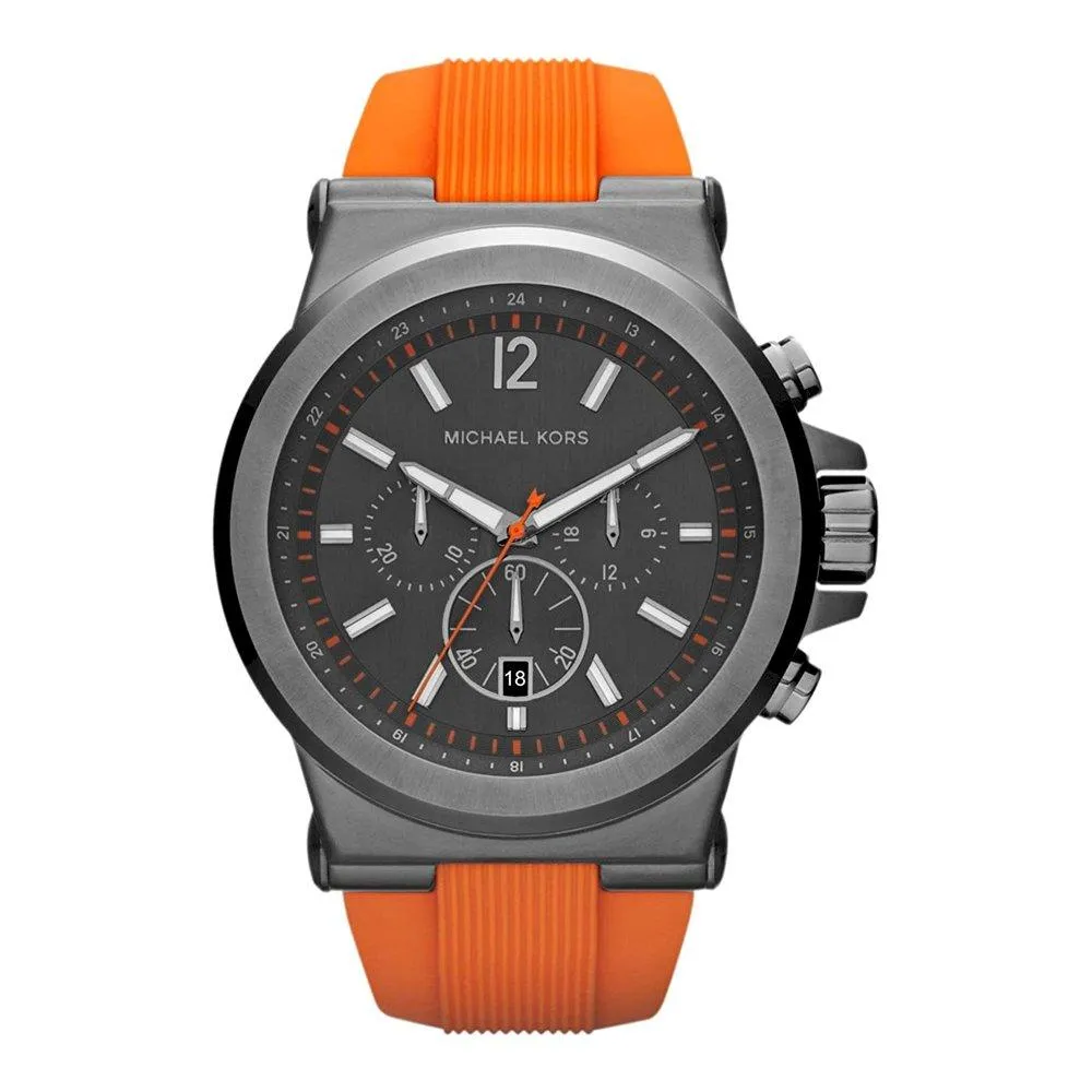 Michael Kors Men's Watch Chronograph Dylan 48mm Orange MK8296