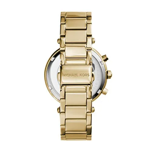 Michael Kors Women's Watch PARKER, 39 mm case size, Chronograph movement, Stainless Steel strap