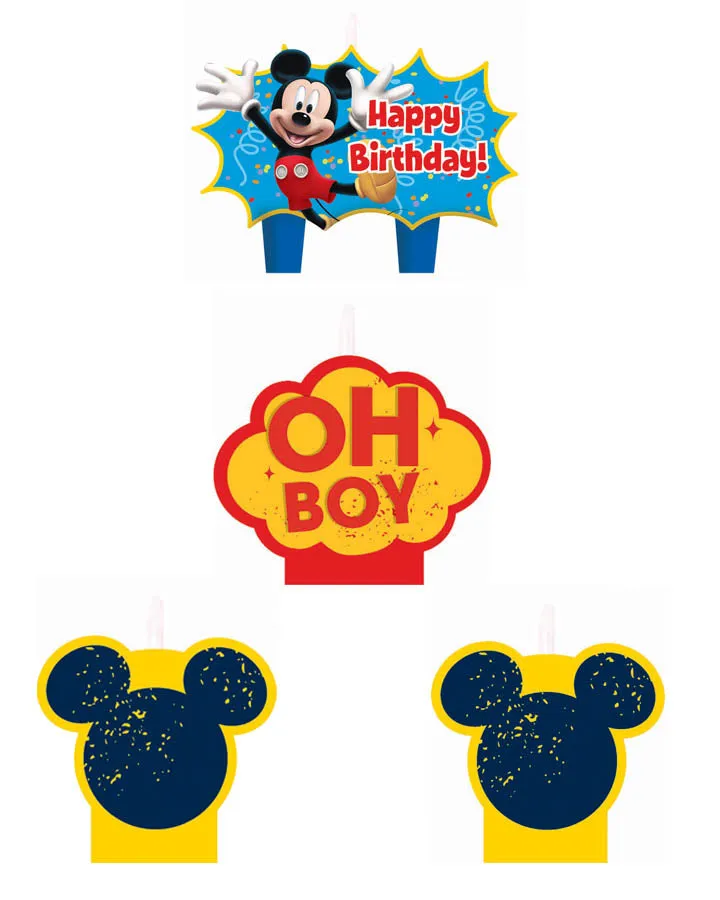 Mickey and Friends Birthday Candle Set