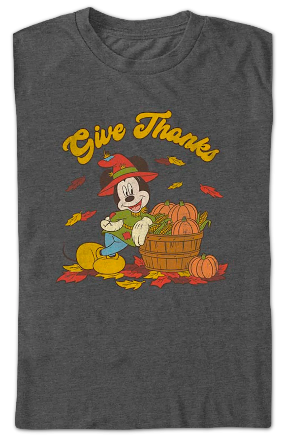 Mickey Mouse Give Thanks Disney T-Shirt