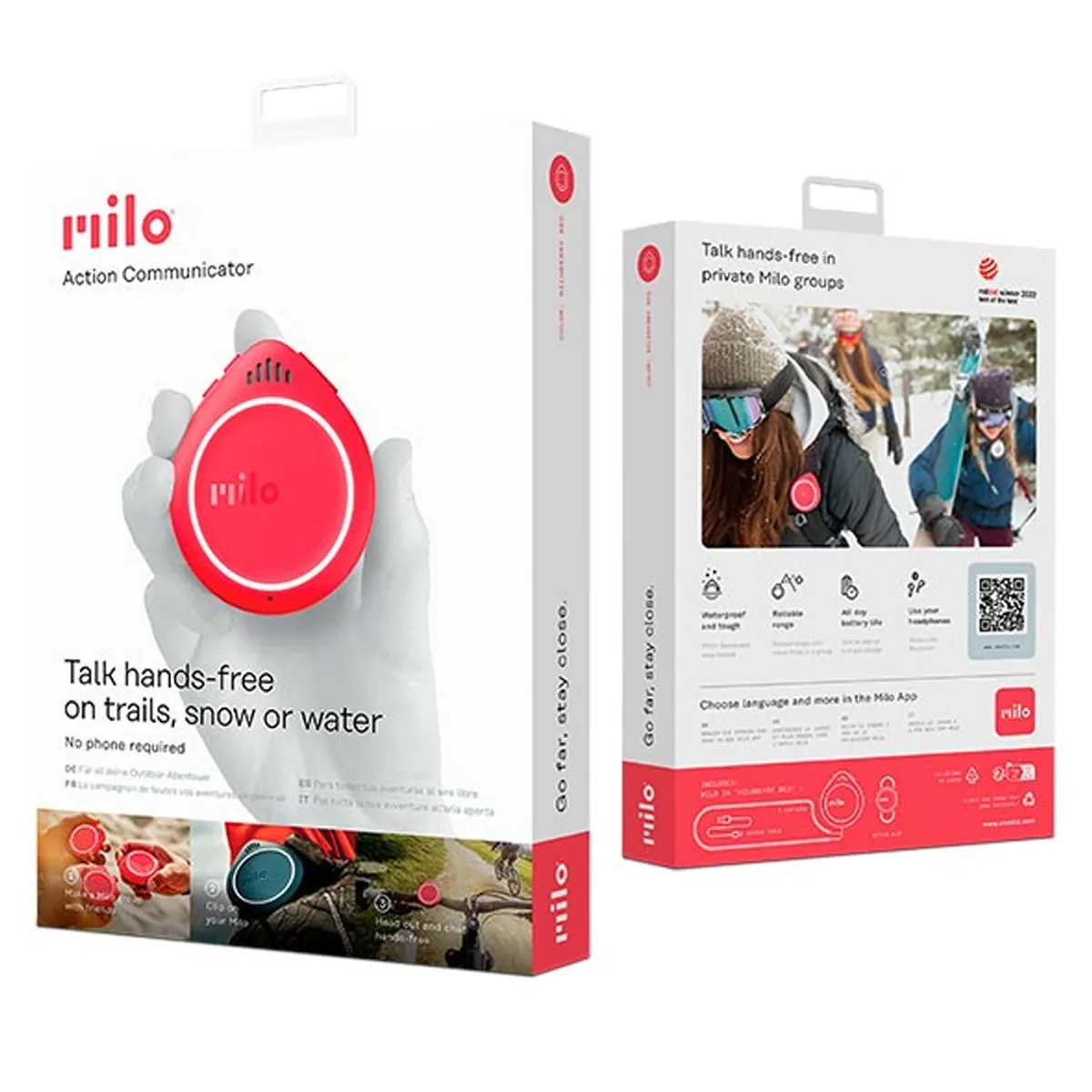 Milo Action Communicator - White