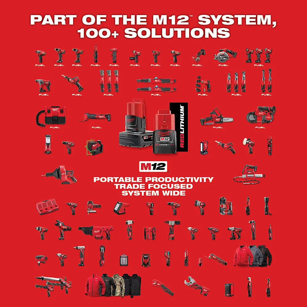 Milwaukee 48-59-1204 M12 Four Bay Sequential Charger