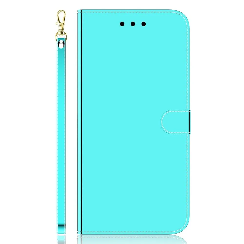 Mirror OnePlus Nord CE 2 5G flip case - Cyan