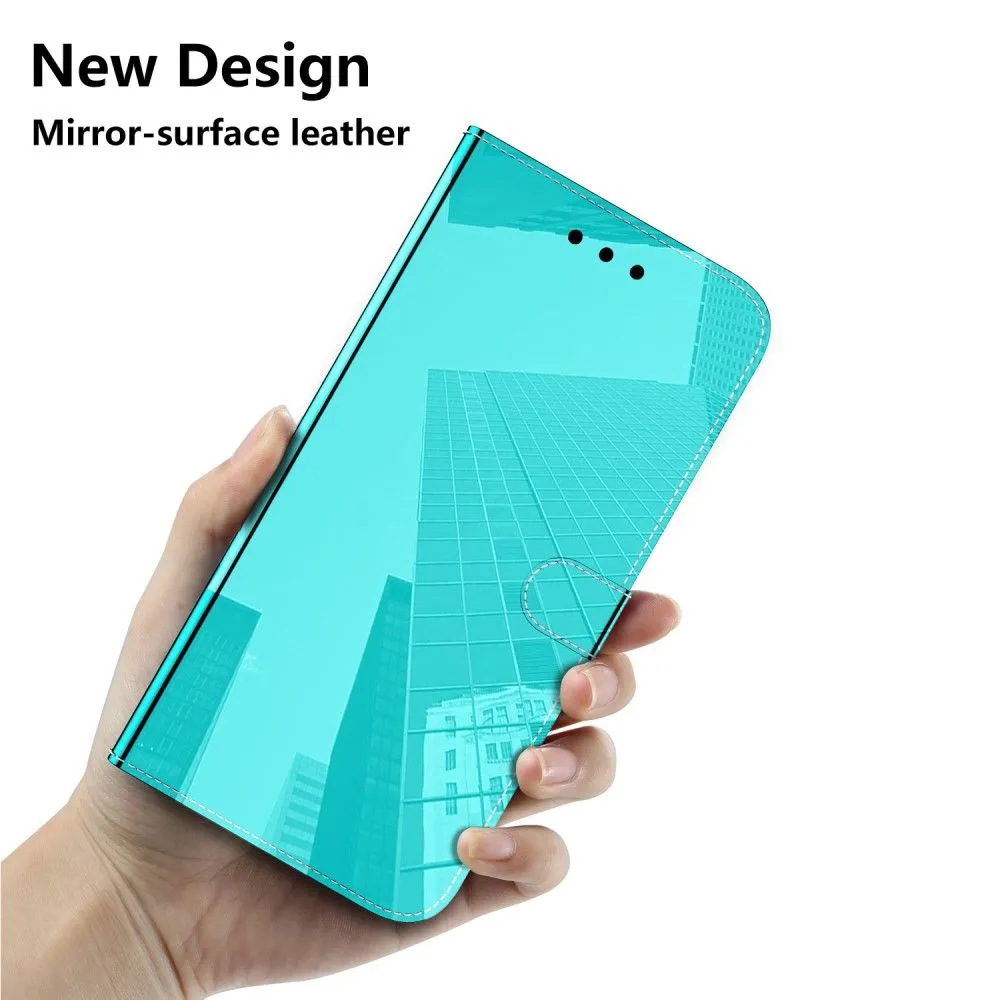 Mirror OnePlus Nord CE 2 5G flip case - Cyan