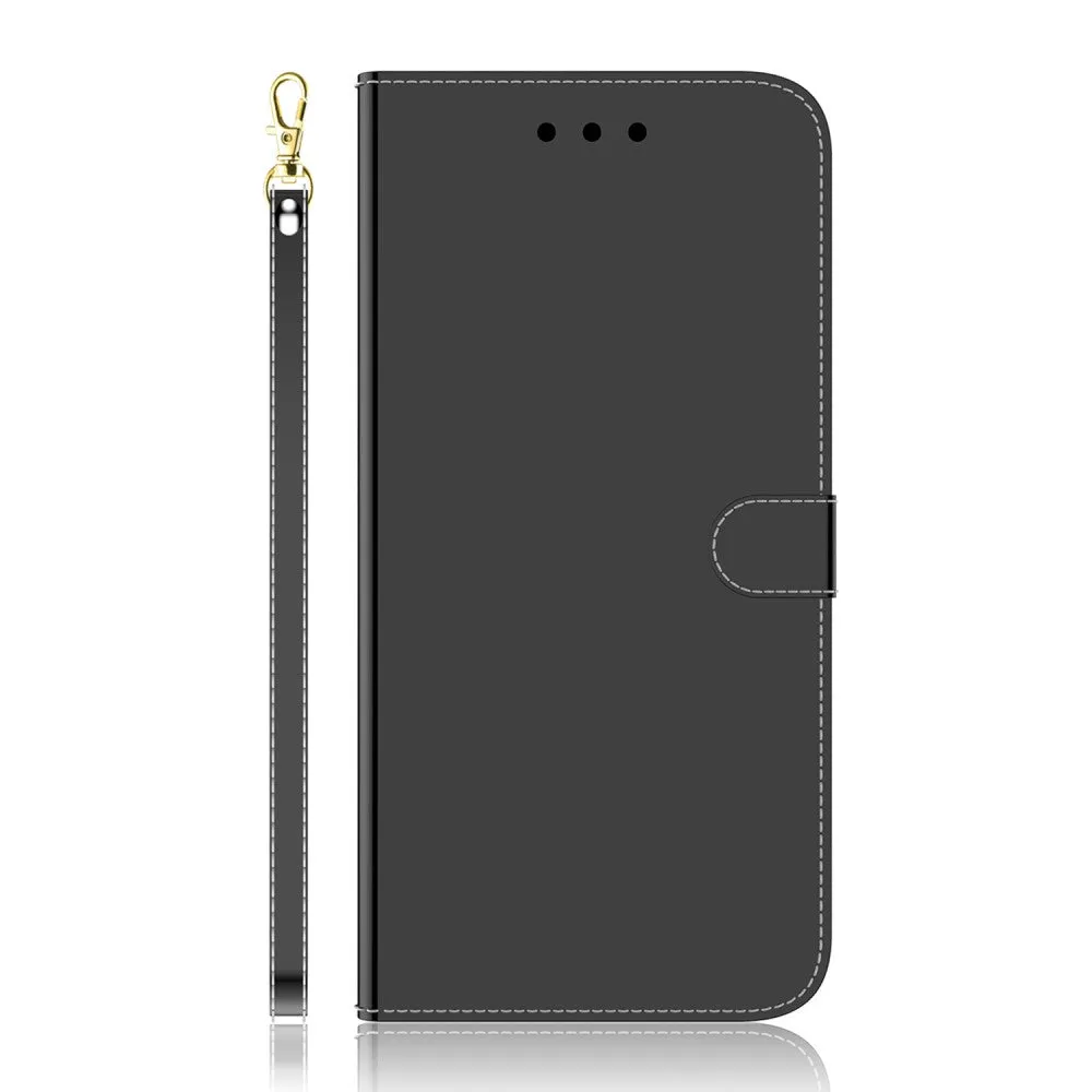 Mirror Samsung Galaxy A13 5G flip case - Black