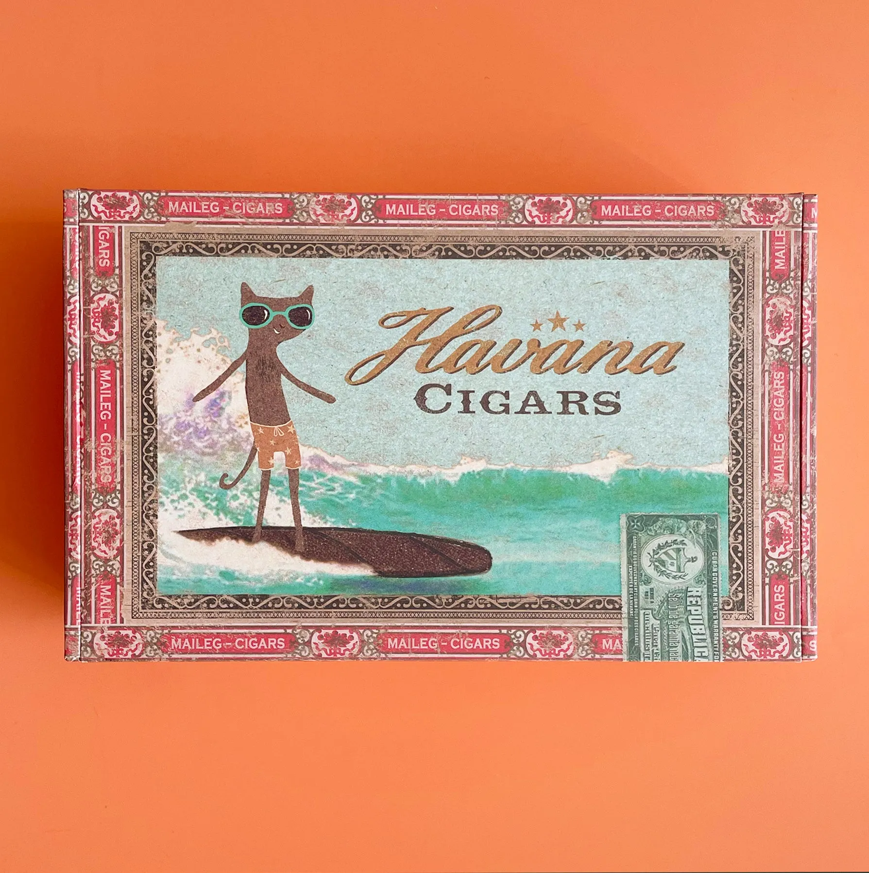 Mum   Dad Mice in a Cigar Box