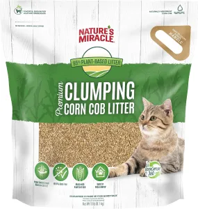 Nature's Miracle Clumping Corn Cob Litter 18lb