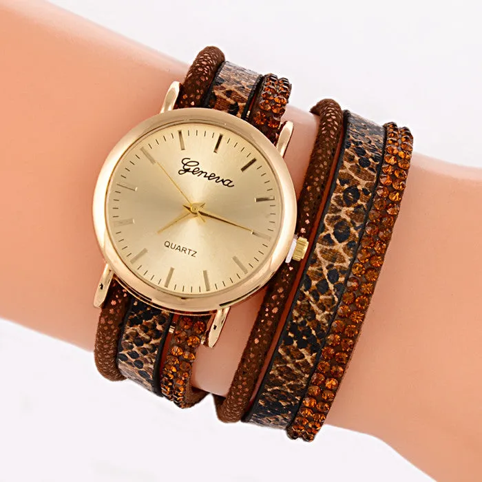 New Fashion Snake Grain Bracelet Women Watch Women Wristwatch Ladies Quartz Watch Relogio Feminino Montre Relojes Mujer Horloges