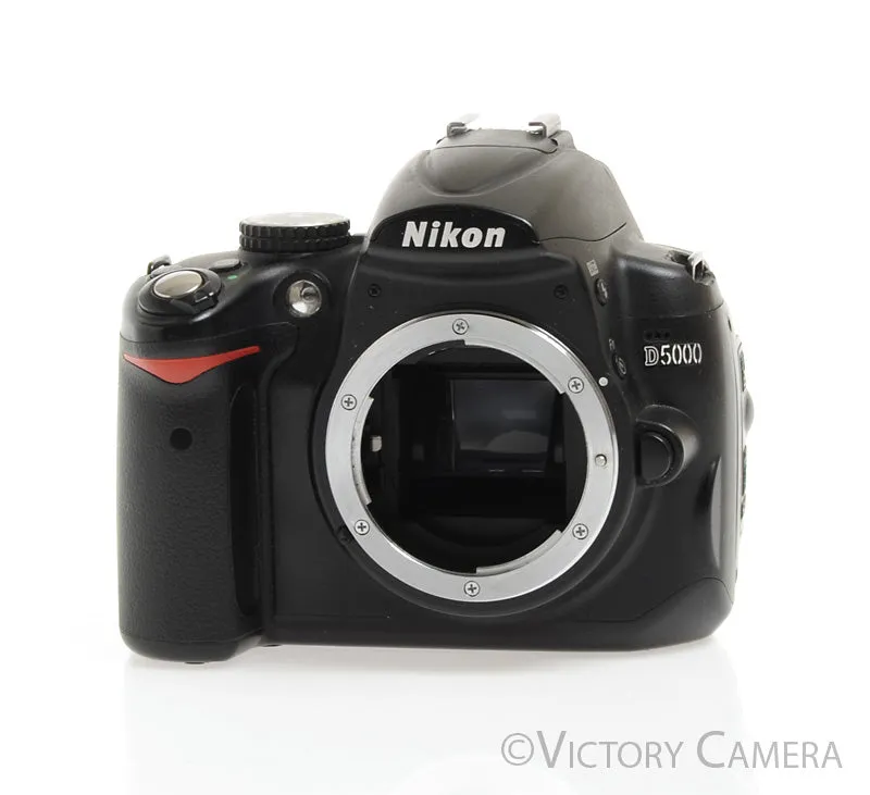 Nikon D5000 12.3MP Digital SLR Camera Body w/ Charger (~22,000 shots)