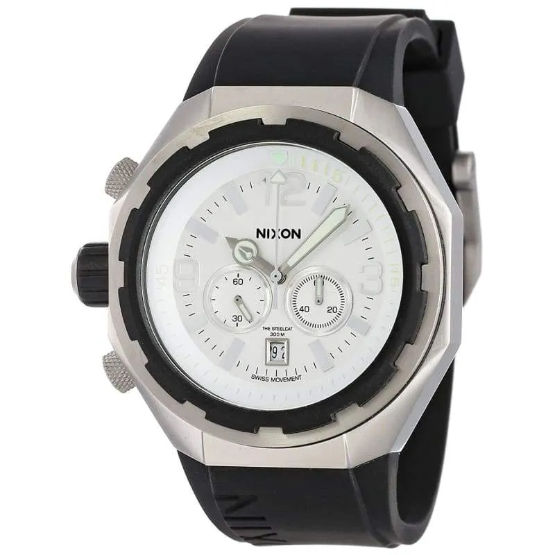 NIXON Steelcat Watch White