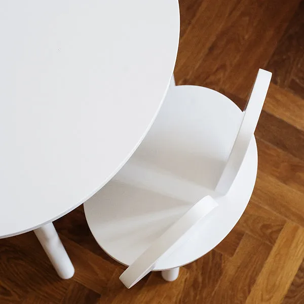 Nofred Mouse Table White