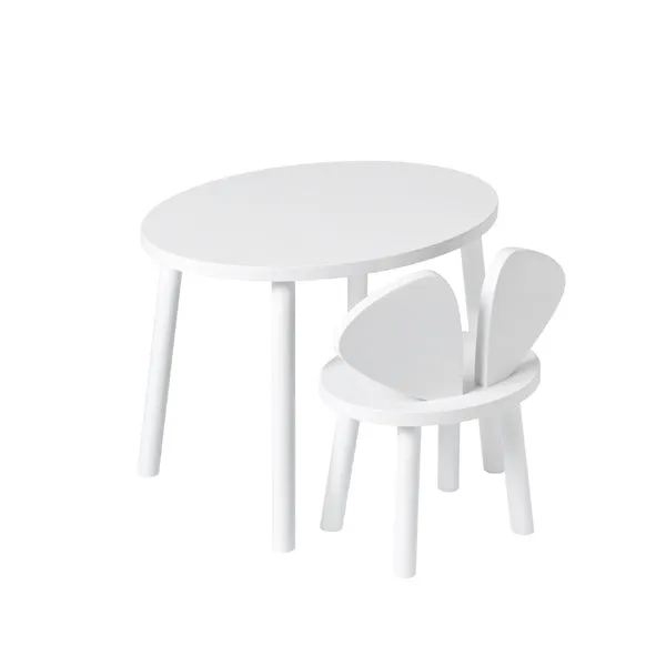 Nofred Mouse Table White