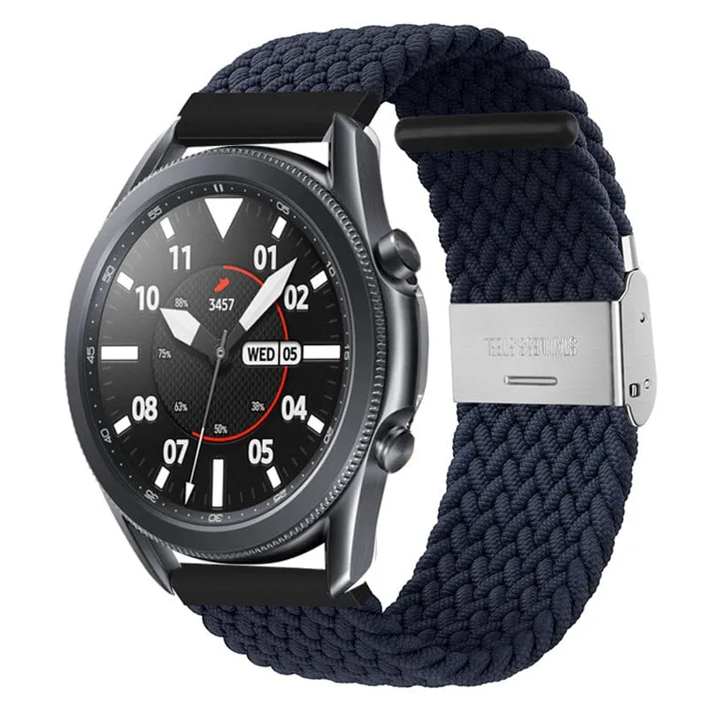 Nylon Braided Loop Watch Straps Compatible with the Seiko 22mm Range