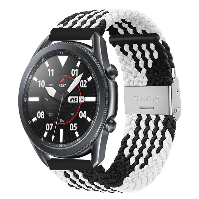 Nylon Braided Loop Watch Straps Compatible with the Seiko 22mm Range