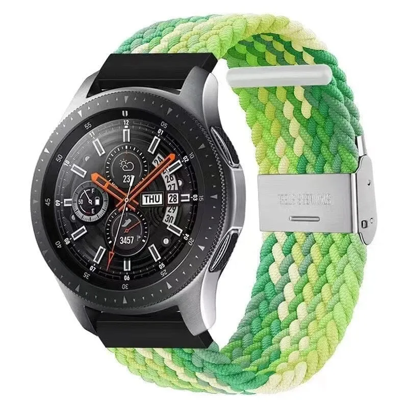 Nylon Braided Loop Watch Straps Compatible with the Seiko 22mm Range