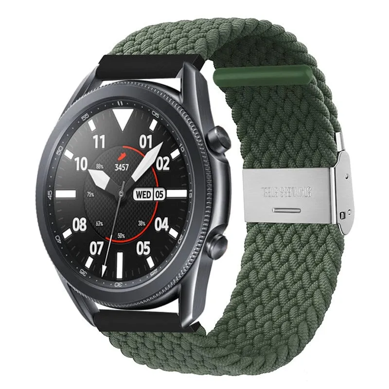 Nylon Braided Loop Watch Straps Compatible with the Seiko 22mm Range