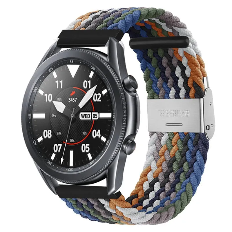 Nylon Braided Loop Watch Straps Compatible with the Seiko 22mm Range