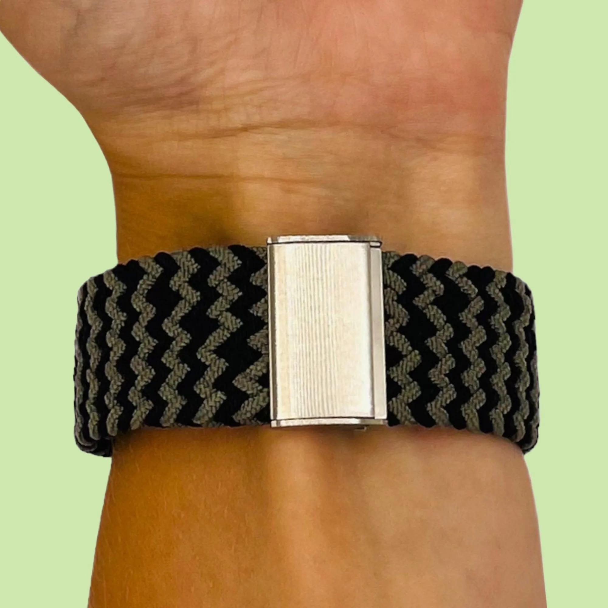 Nylon Braided Loop Watch Straps Compatible with the Seiko 22mm Range