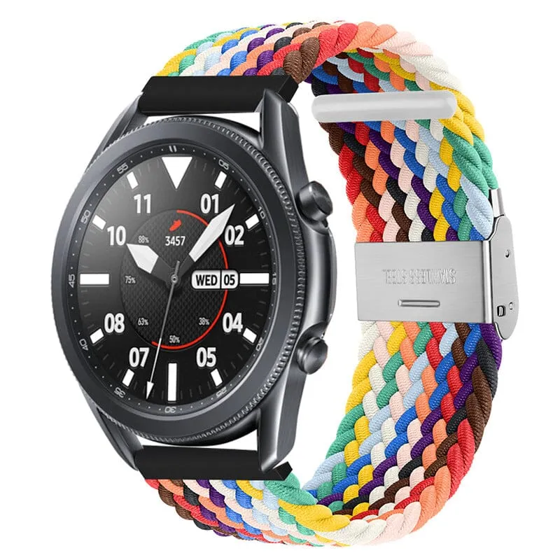 Nylon Braided Loop Watch Straps Compatible with the Seiko 22mm Range