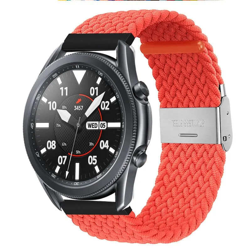 Nylon Braided Loop Watch Straps Compatible with the Seiko 22mm Range