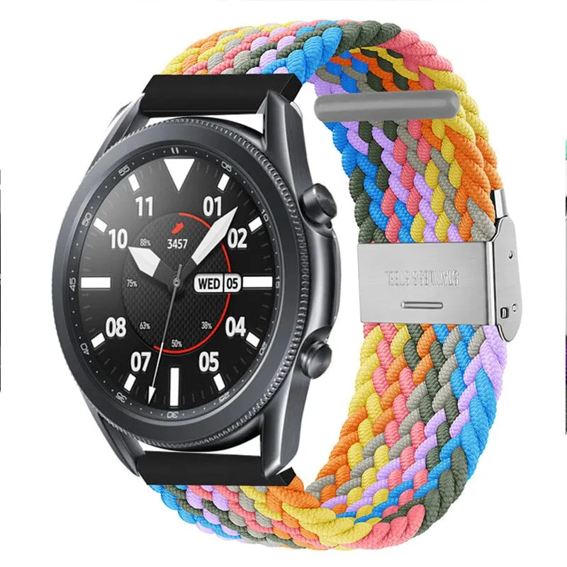 Nylon Braided Loop Watch Straps Compatible with the Seiko 22mm Range