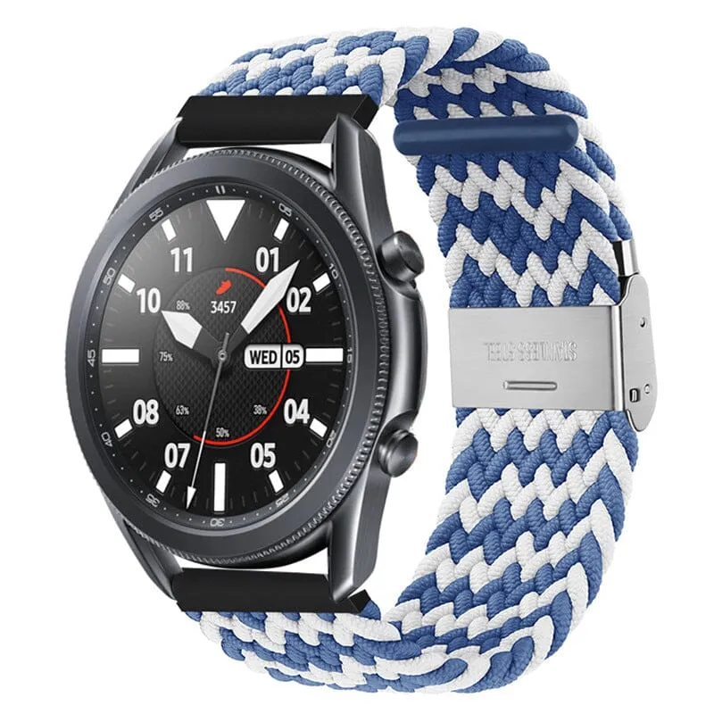 Nylon Braided Loop Watch Straps Compatible with the Seiko 22mm Range