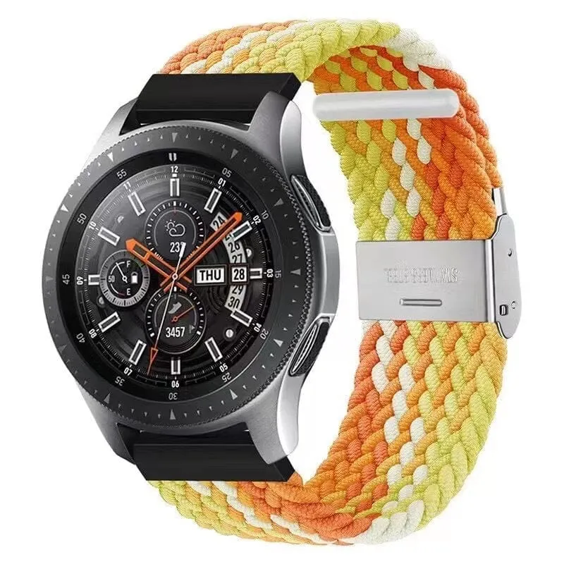 Nylon Braided Loop Watch Straps Compatible with the Seiko 22mm Range