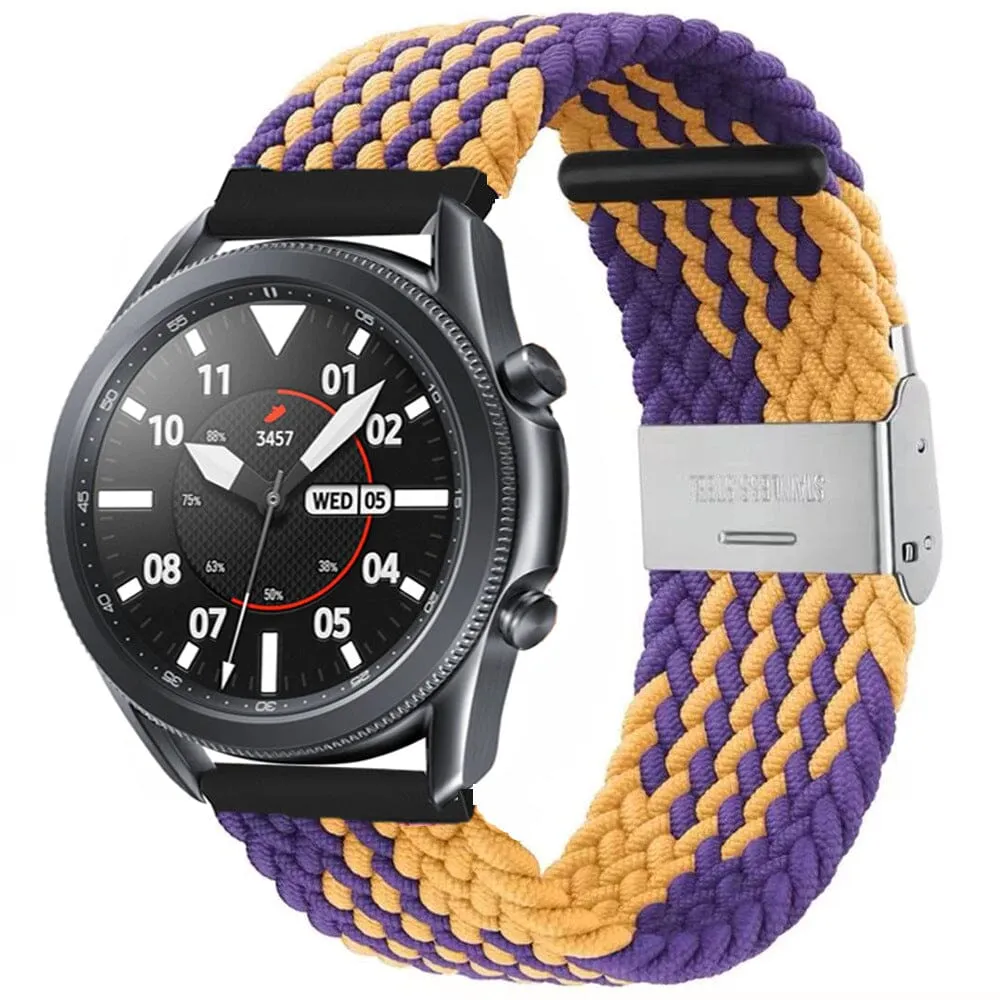 Nylon Braided Loop Watch Straps Compatible with the Seiko 22mm Range