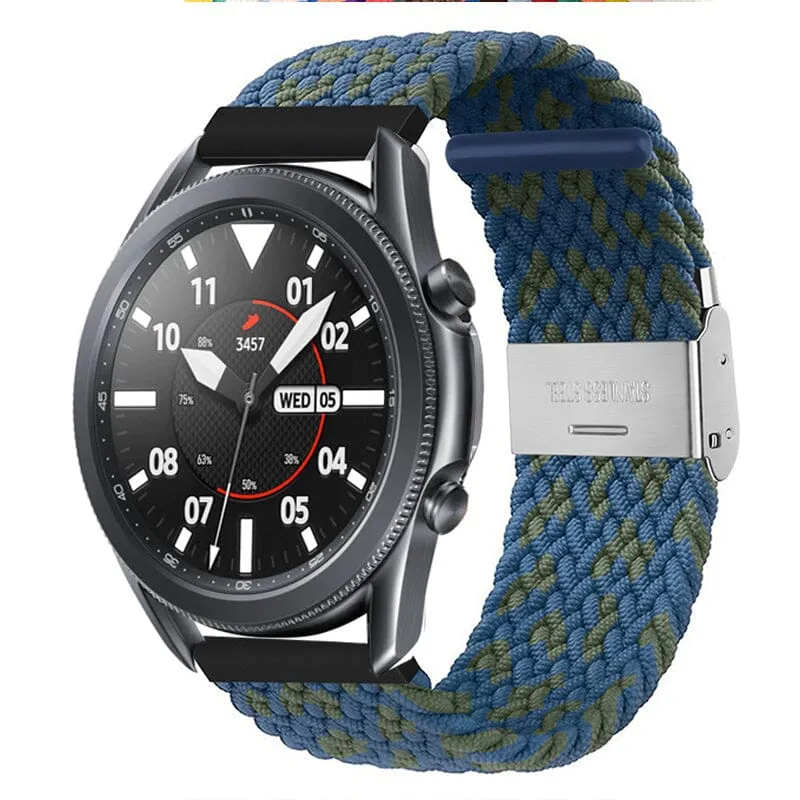 Nylon Braided Loop Watch Straps Compatible with the Seiko 22mm Range