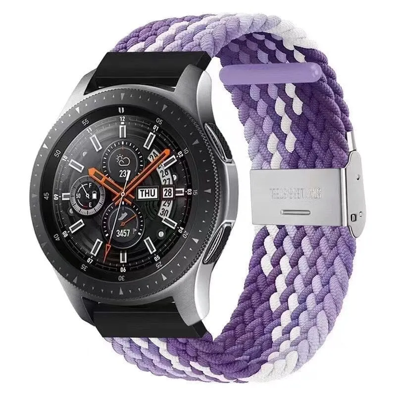 Nylon Braided Loop Watch Straps Compatible with the Seiko 22mm Range