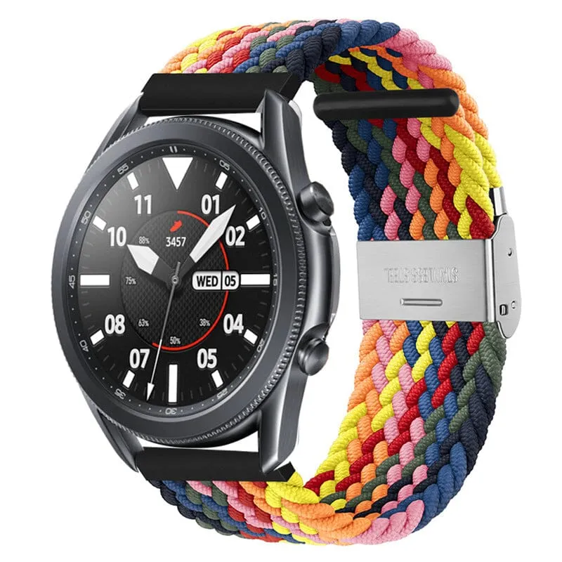 Nylon Braided Loop Watch Straps Compatible with the Seiko 22mm Range