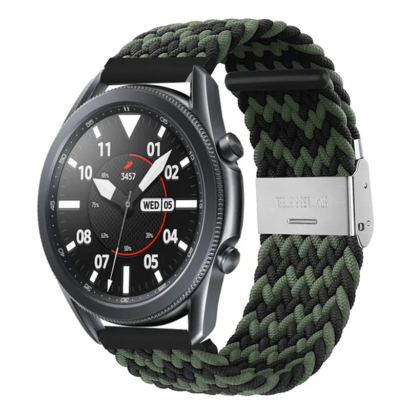 Nylon Braided Loop Watch Straps Compatible with the Seiko 22mm Range