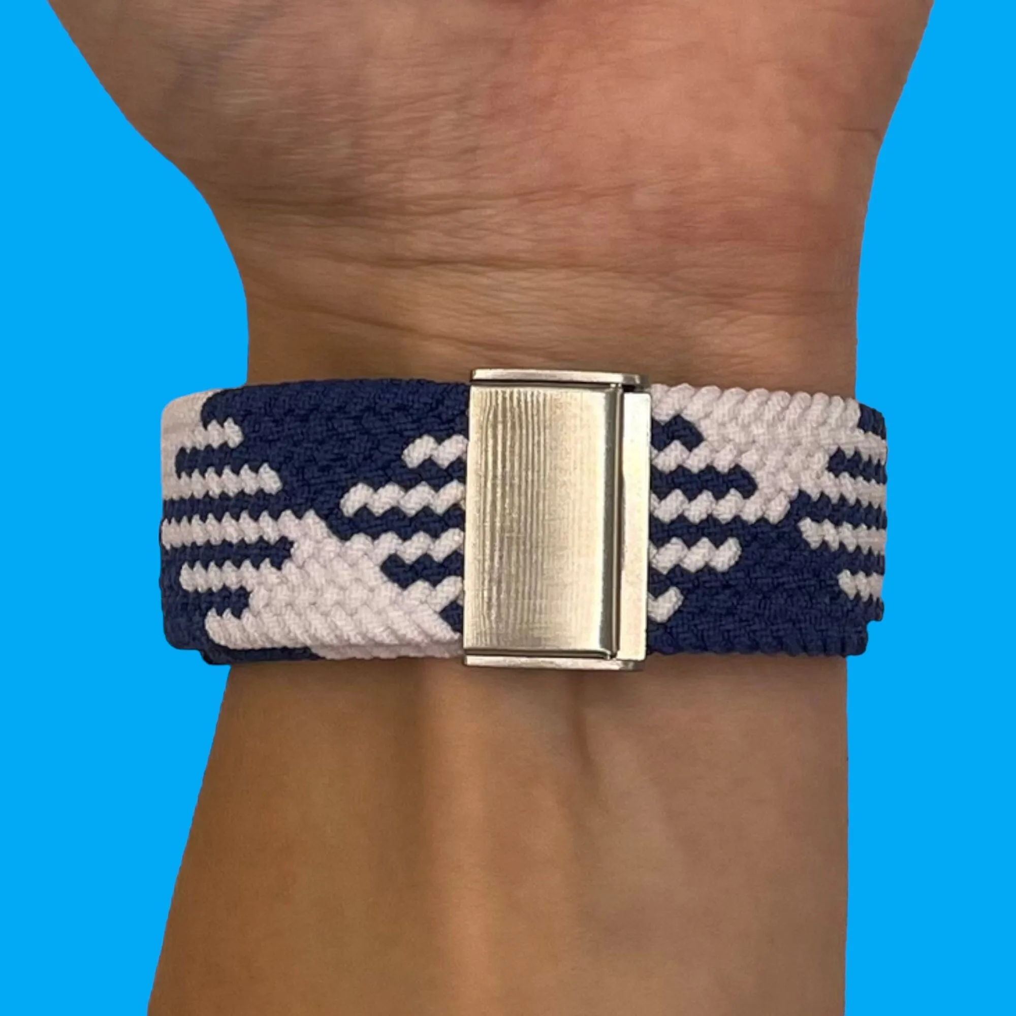 Nylon Braided Loop Watch Straps Compatible with the Seiko 22mm Range