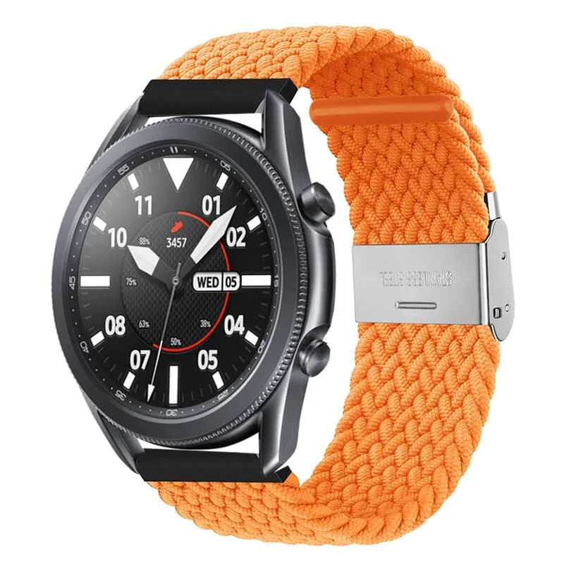 Nylon Braided Loop Watch Straps Compatible with the Seiko 22mm Range