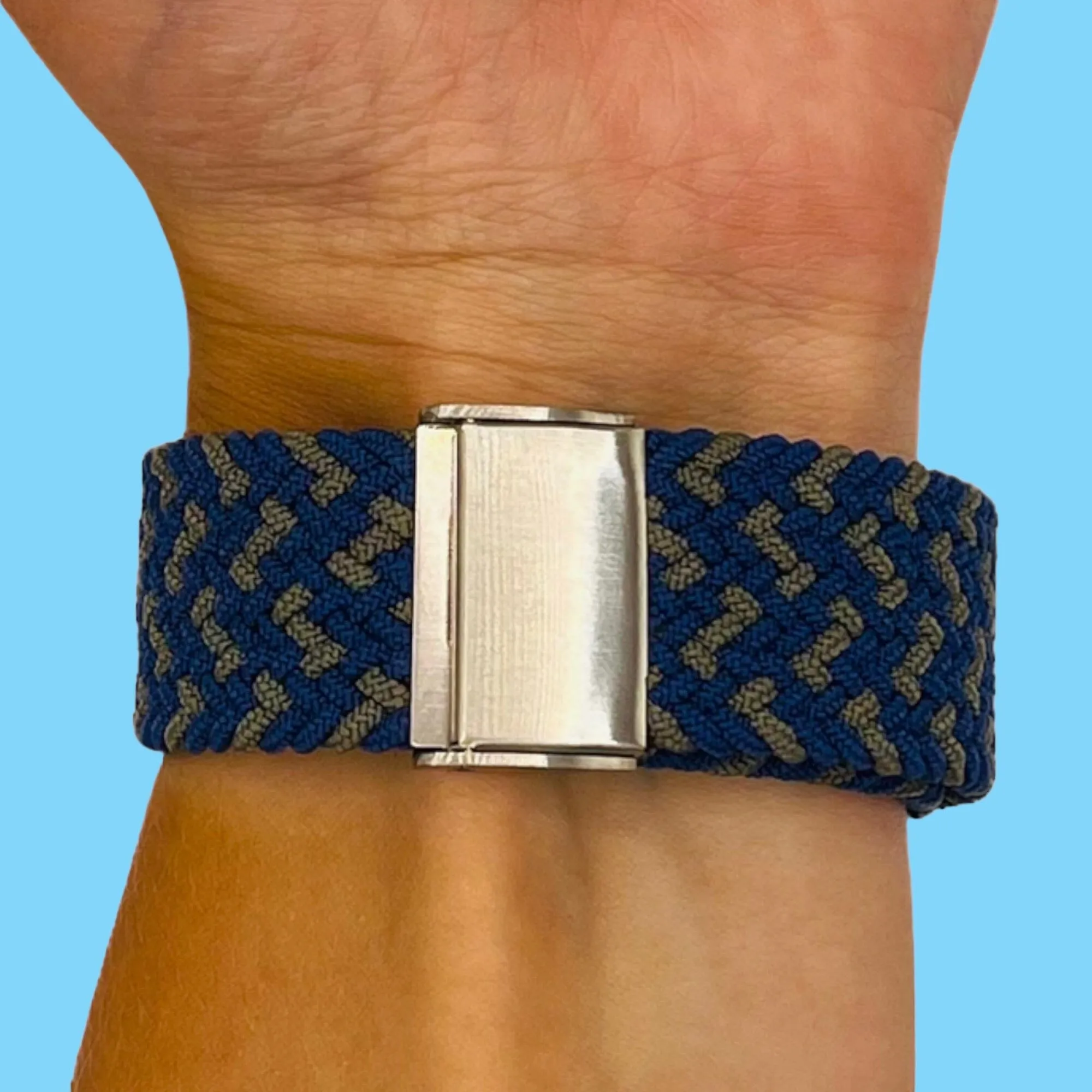 Nylon Braided Loop Watch Straps Compatible with the Seiko 22mm Range