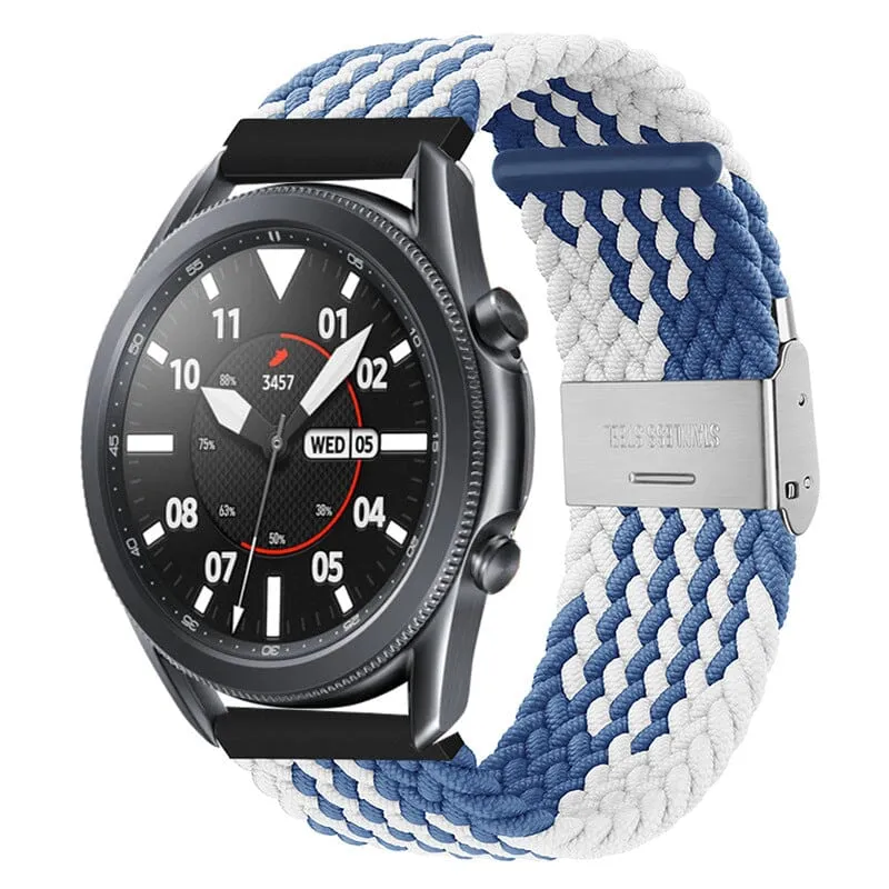 Nylon Braided Loop Watch Straps Compatible with the Seiko 22mm Range