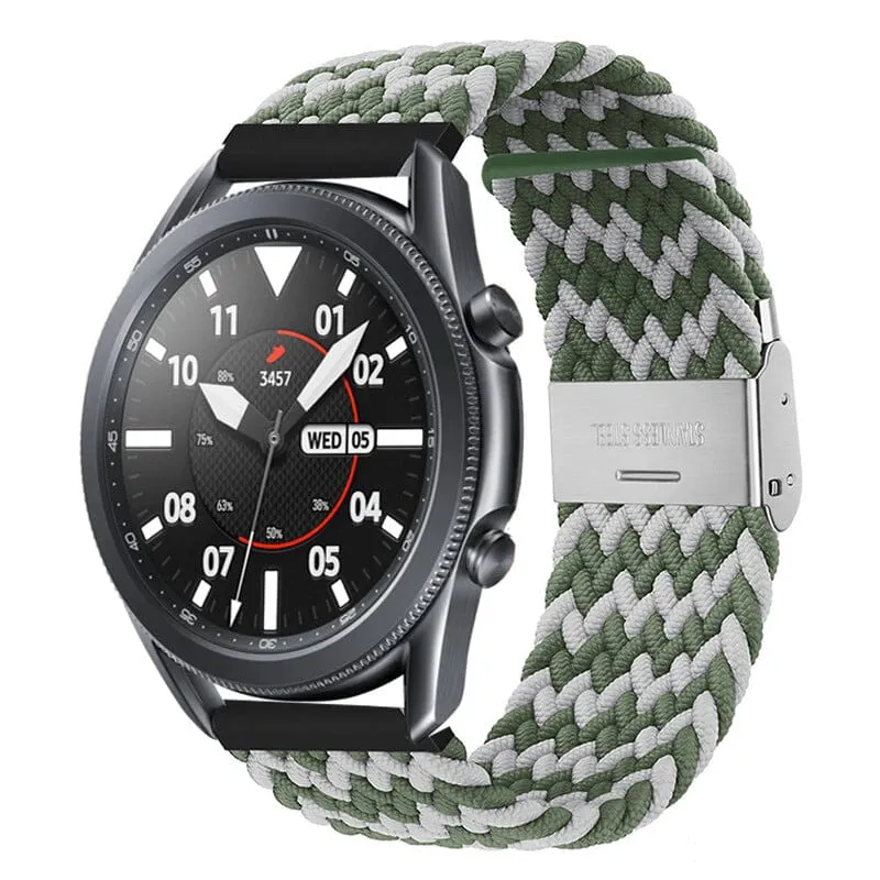 Nylon Braided Loop Watch Straps Compatible with the Seiko 22mm Range