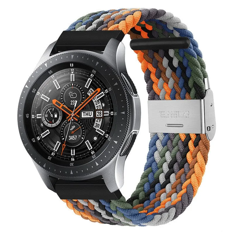 Nylon Braided Loop Watch Straps Compatible with the Seiko 22mm Range