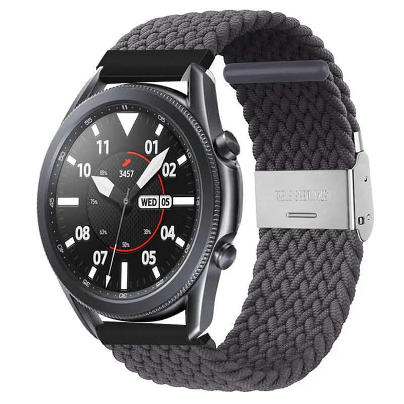 Nylon Braided Loop Watch Straps Compatible with the Seiko 22mm Range