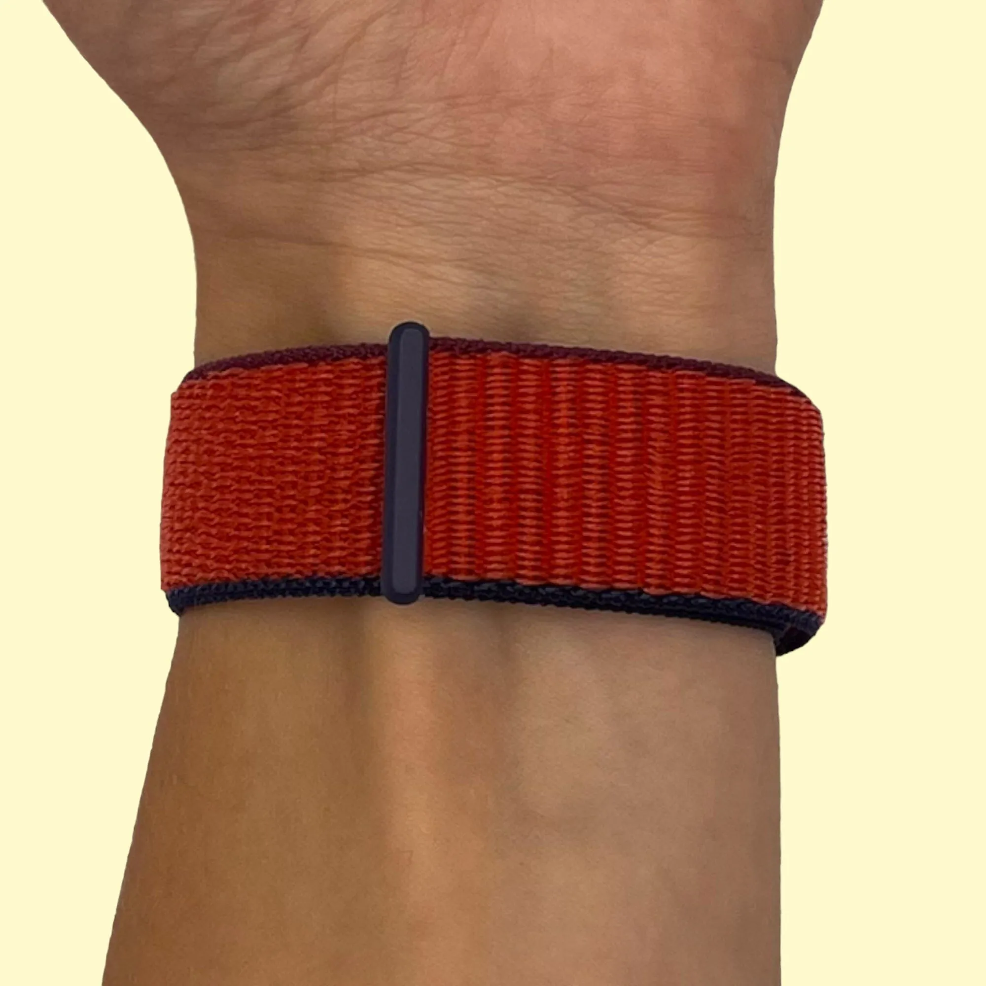 Nylon Sports Loop Watch Straps Compatible with the Fossil Women's Gen 4 Q Venture HR