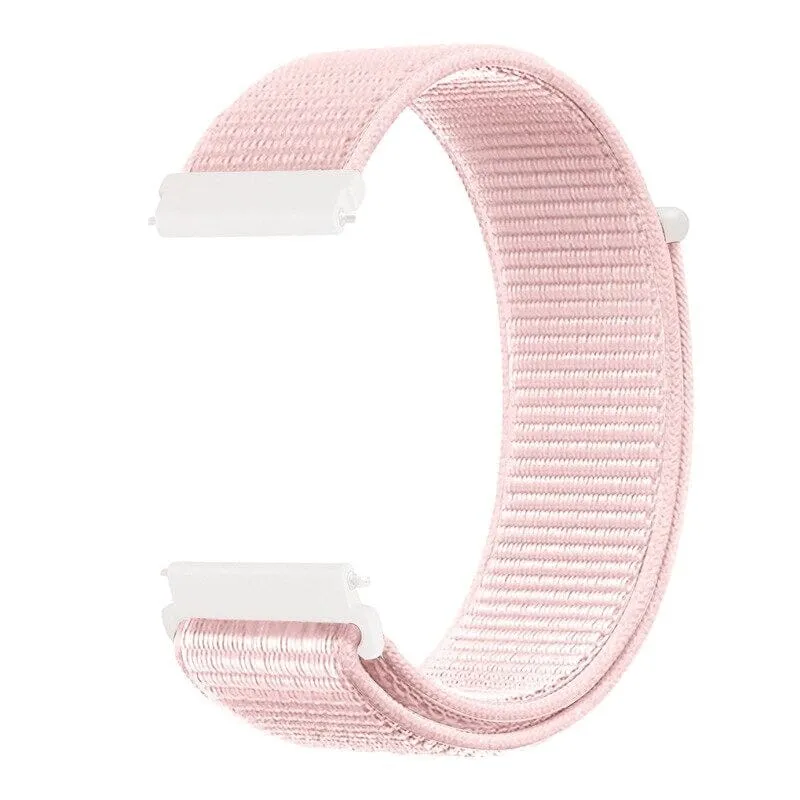 Nylon Sports Loop Watch Straps Compatible with the Fossil Women's Gen 4 Q Venture HR