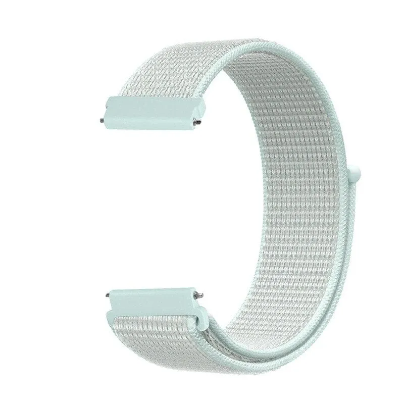 Nylon Sports Loop Watch Straps Compatible with the Fossil Women's Gen 4 Q Venture HR