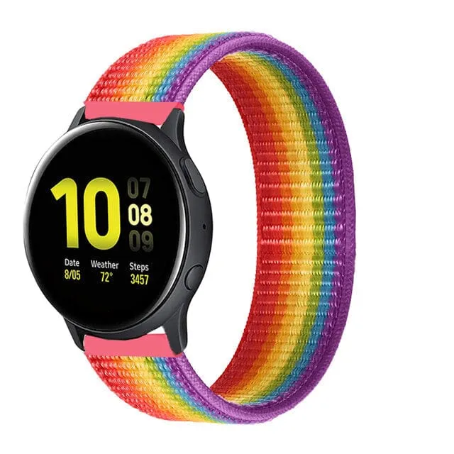 Nylon Sports Loop Watch Straps Compatible with the Huawei Talkband B5